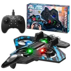 Avião Falcon Controle Remoto Drone De Espuma Resistente Brinquedo Presente Para Crianças - Polibrinq