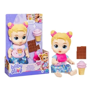 Boneca Baby Alive Harper Hugs Guloseimas Mágicas Hasbro G1449