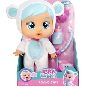Boneca Cry Babies Loving Care Kristal Multikids BR2618